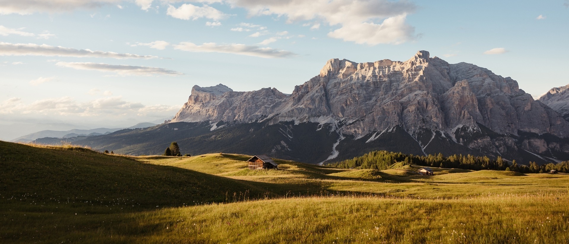 Panorama sulle Dolomiti dell'Alta Badia